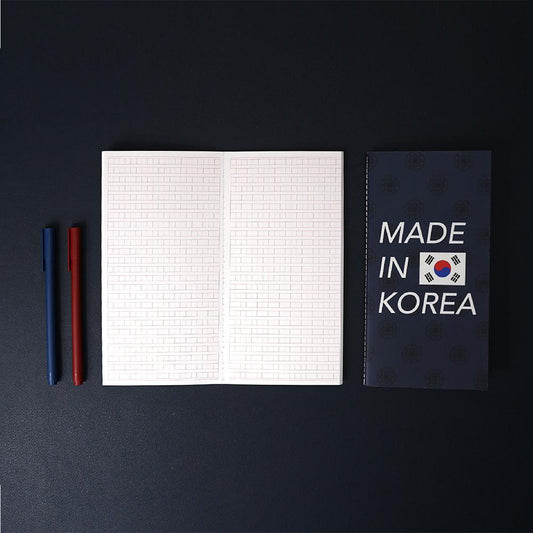 Shil Note Patriot Notebook + Sticker Set (Made in Korea)