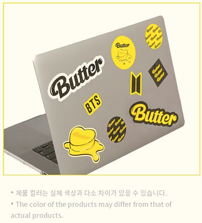 'Butter' Sticker Set