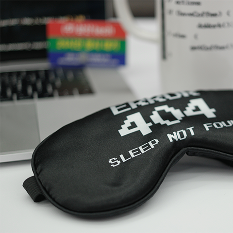'Start-Up' ERROR 404 Sleep Not Found Eye Shade