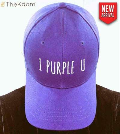 Cappellino 'I PURPLE U'