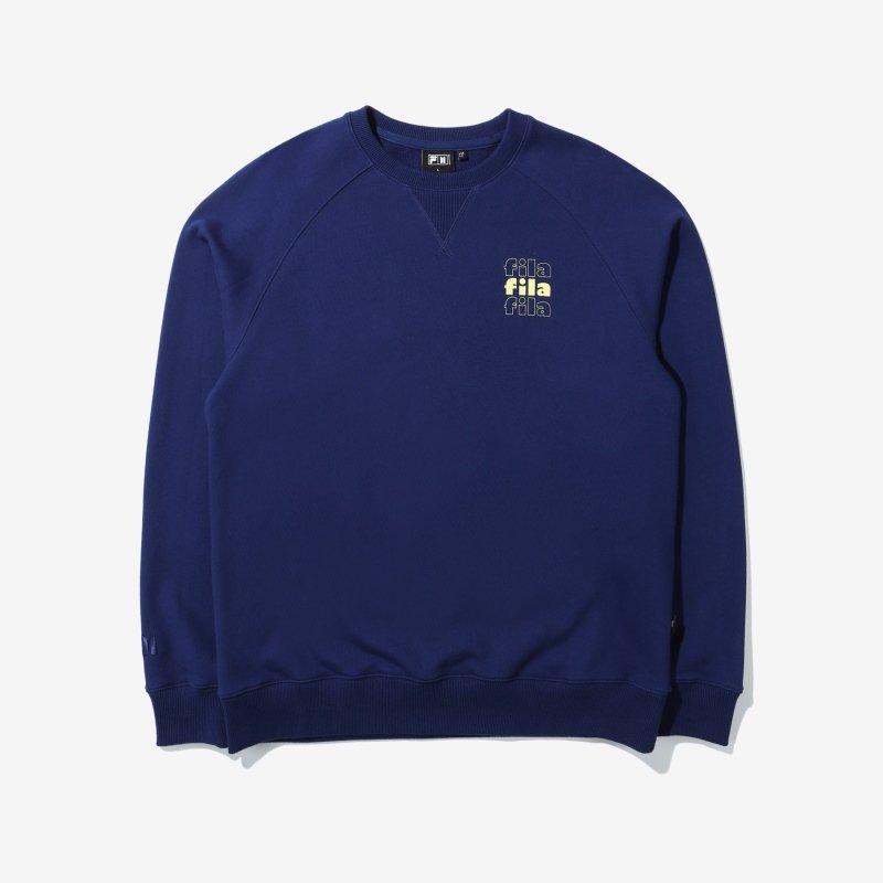 [FILA X BTS 'DYNAMITE'] Disco Logo Sweatshirt
