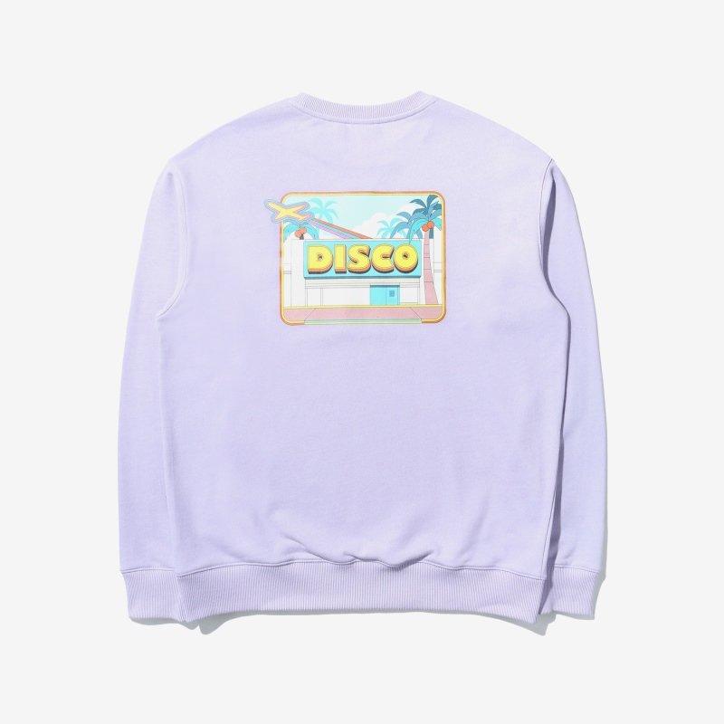 [FILA X BTS 'DYNAMITE'] Disco Man to Man Sweatshirt