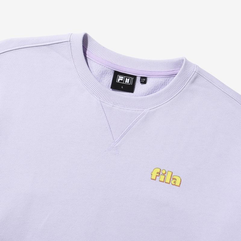 [FILA X BTS 'DYNAMITE'] Disco Man to Man Sweatshirt