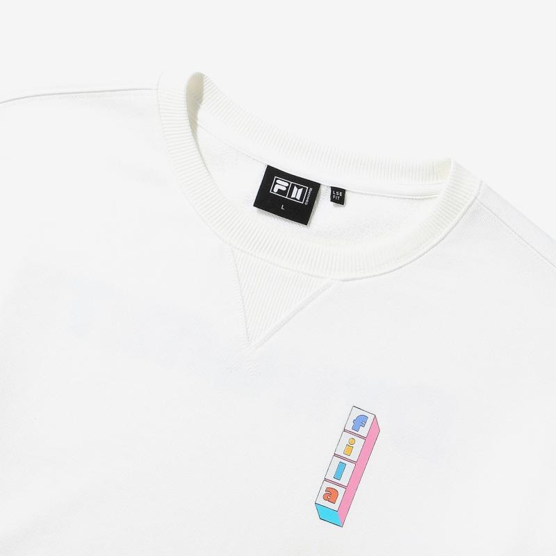 [FILA X BTS 'DYNAMITE'] Logo Sweatshirt
