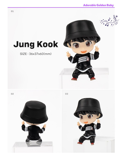 [ROYCHE BTS TinyTAN] Monitor Figure