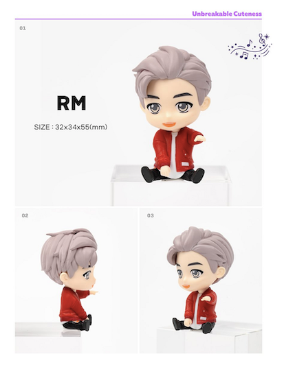 [ROYCHE BTS TinyTAN] Monitor Figure